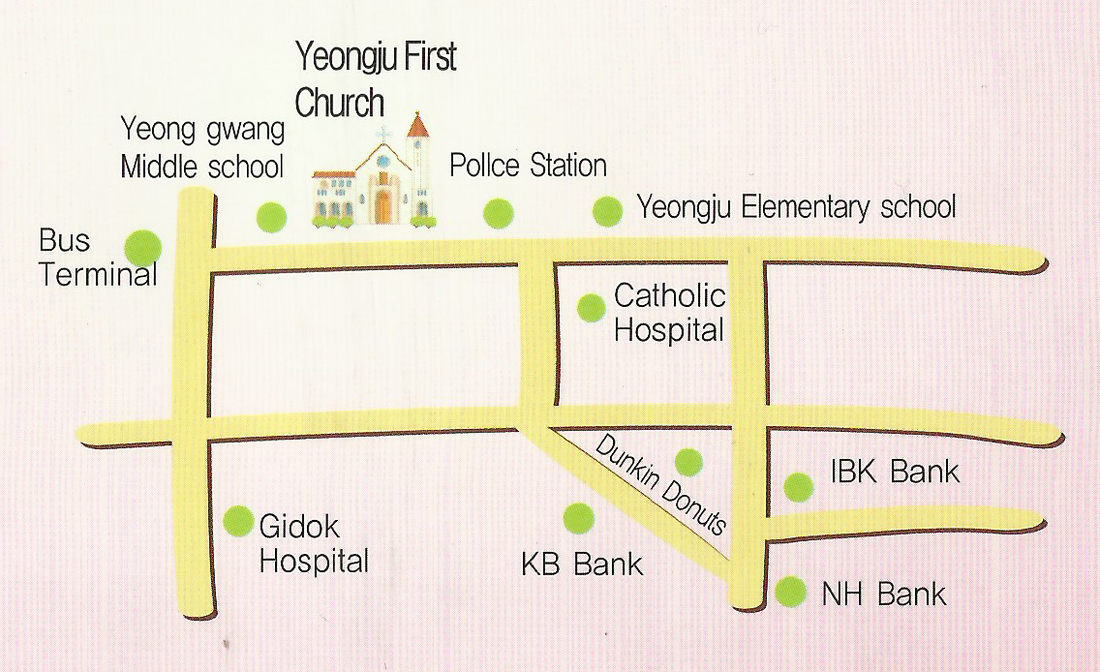 Yeong Ju English Service Map